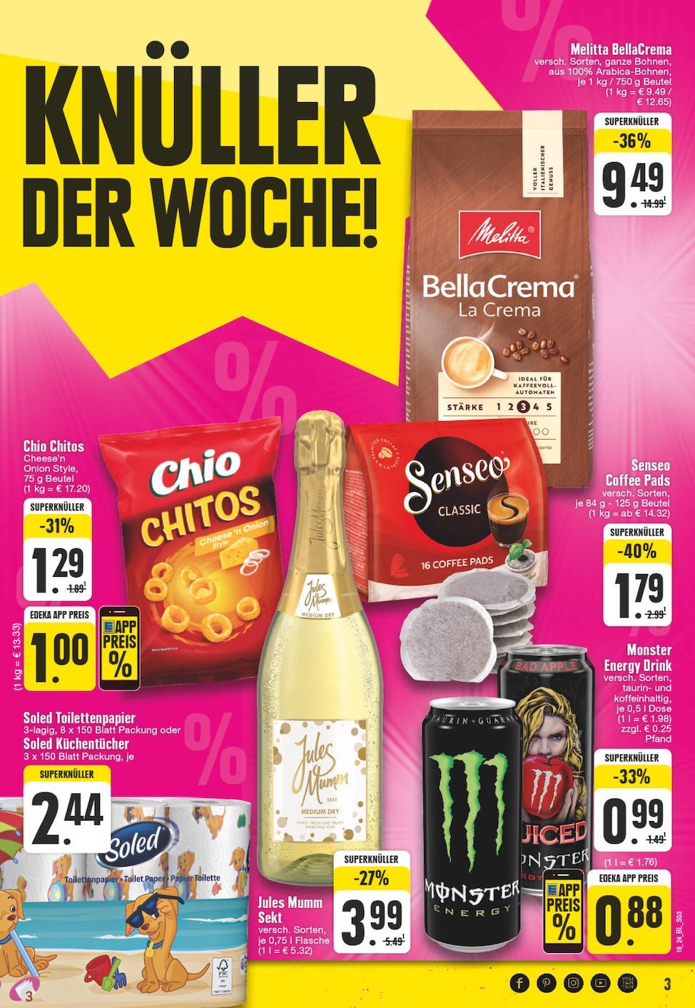 Edeka Prospekt ab Montag - Nordrhein - Westfalen Seite 3