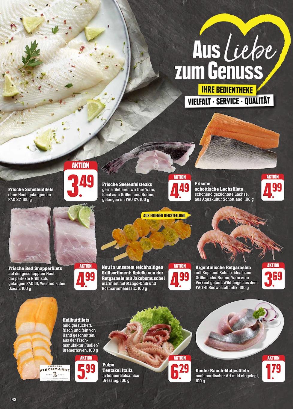 Edeka Prospekt ab Montag - Hessen Seite 14