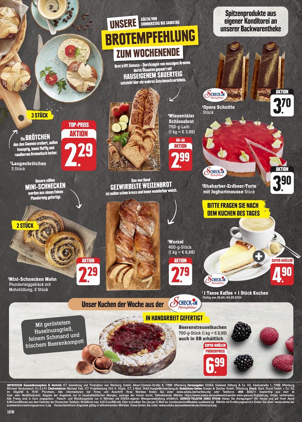 Edeka Prospekt ab Montag - Hessen Seite 18