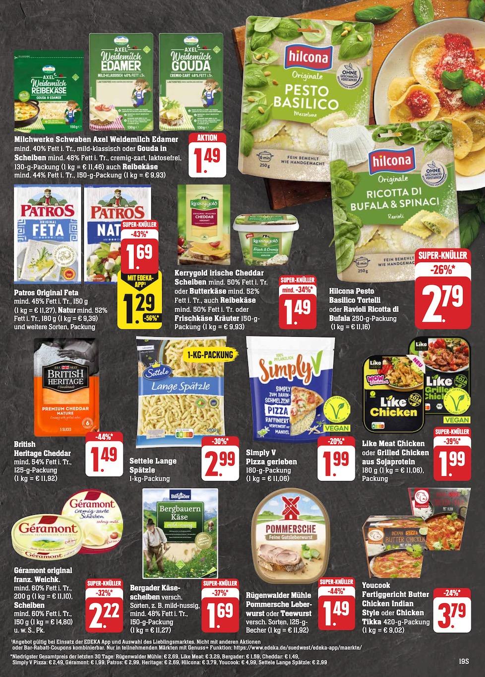Edeka Prospekt ab Montag - Hessen Seite 19