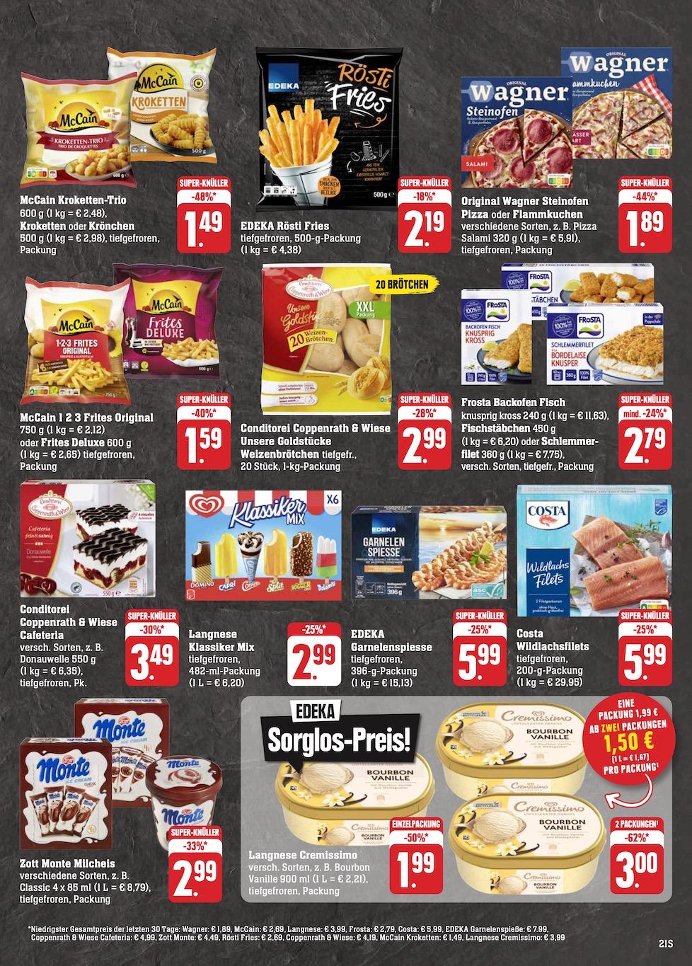 Edeka Prospekt ab Montag - Hessen Seite 21