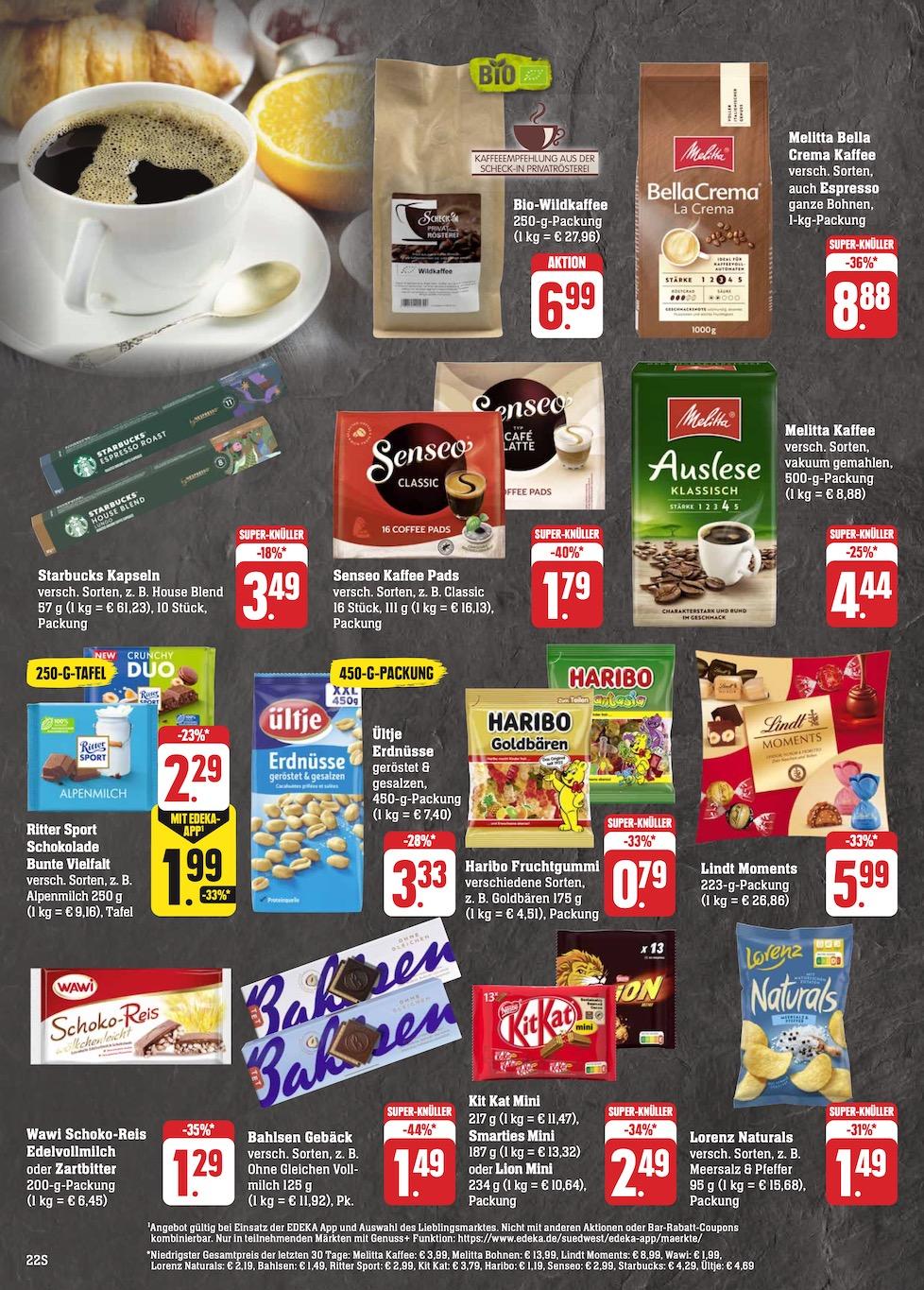 Edeka Prospekt ab Montag - Hessen Seite 22