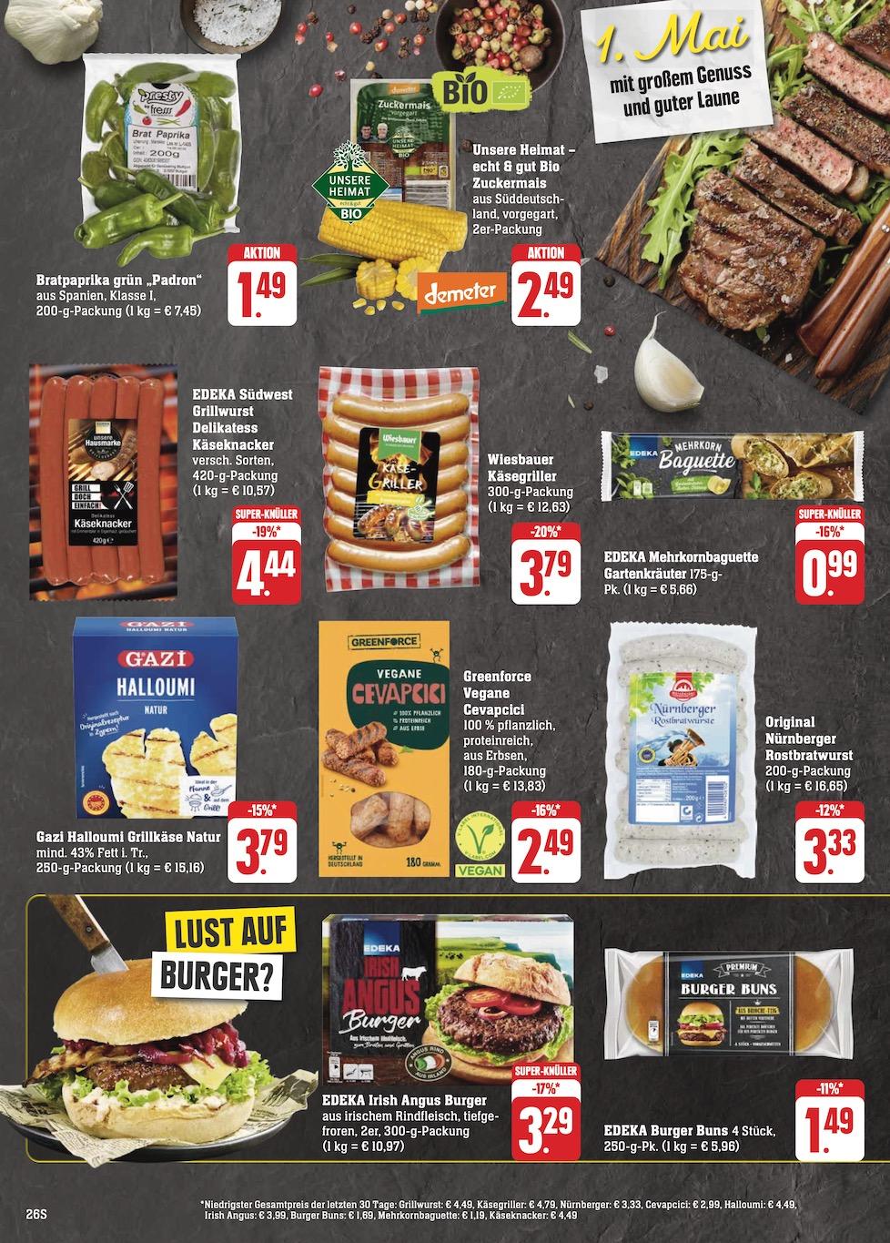 Edeka Prospekt ab Montag - Hessen Seite 26