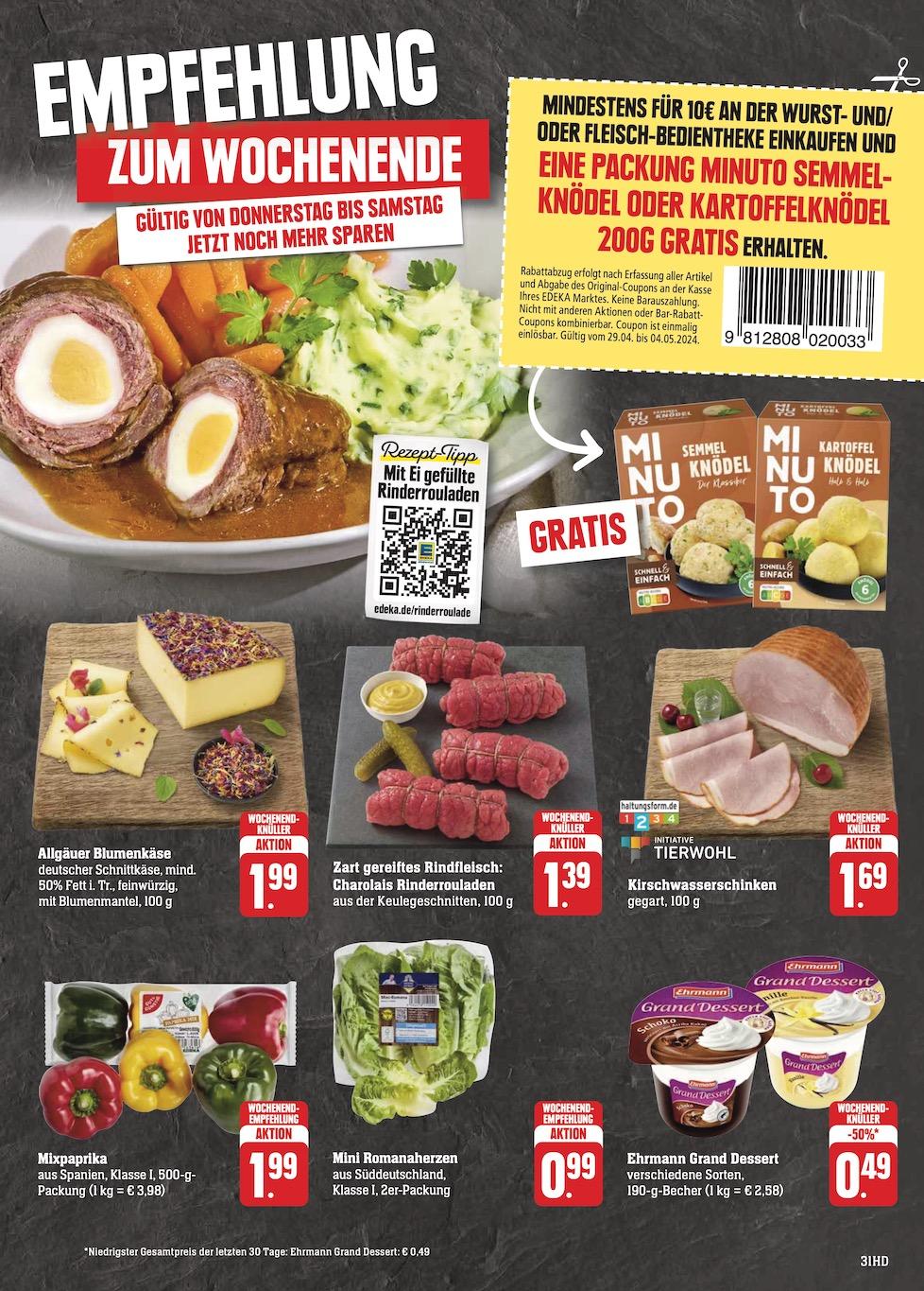 Edeka Prospekt ab Montag - Hessen Seite 31