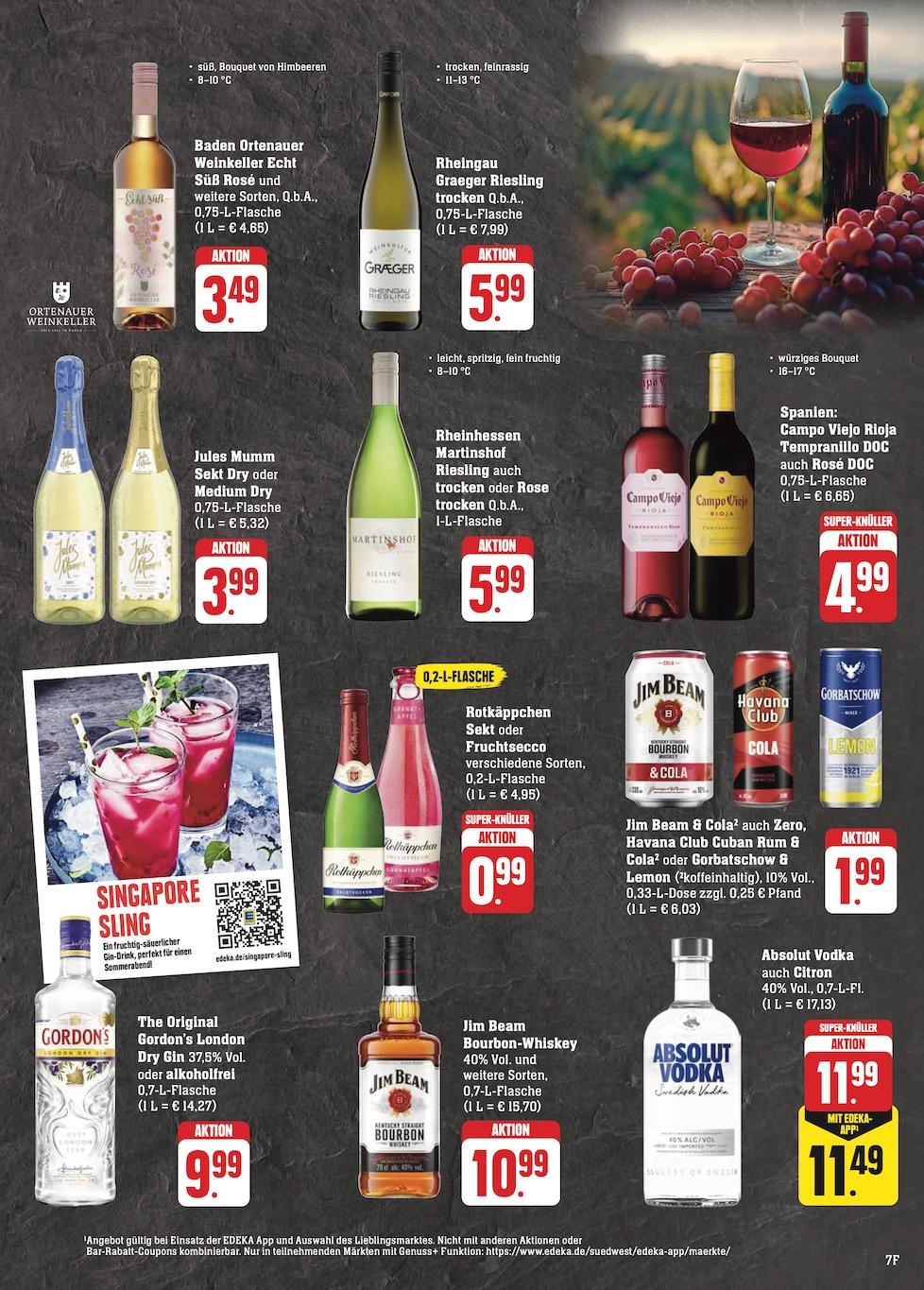Edeka Prospekt ab Montag - Hessen Seite 7