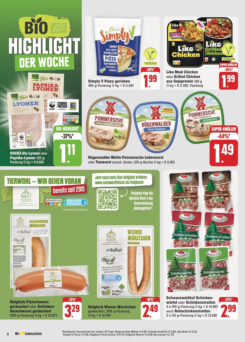 Edeka Prospekt ab Montag - Rheinland - Pfalz Seite 8