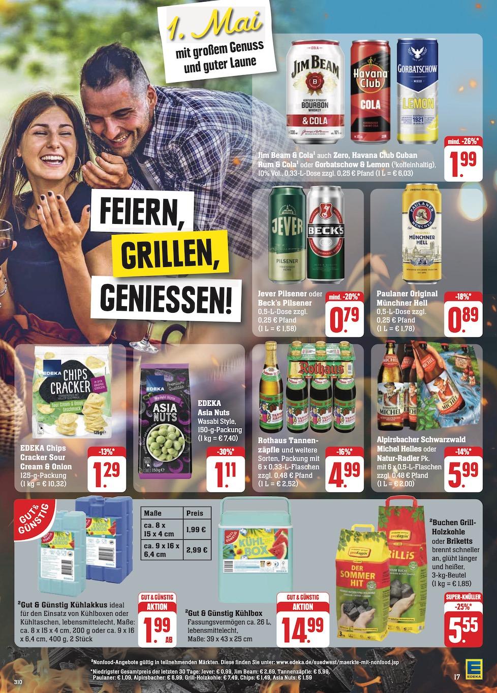 Edeka Prospekt ab Montag - Baden - Württemberg Seite 19