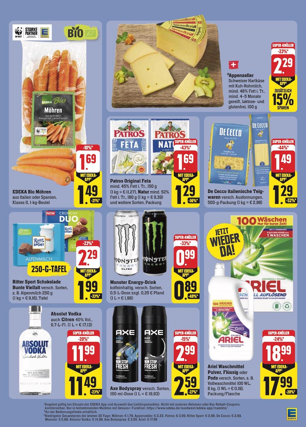 Edeka Prospekt ab Montag - Baden - Württemberg Seite 37