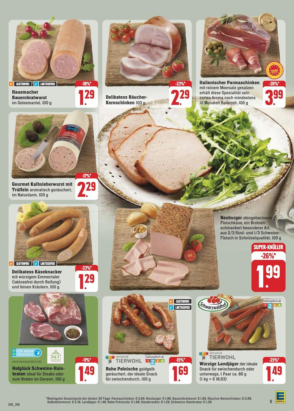 Edeka Prospekt ab Montag - Baden - Württemberg Seite 5