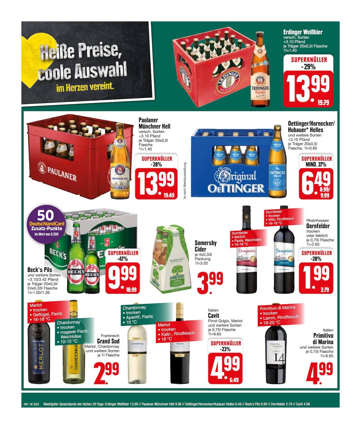 Edeka Prospekt ab Montag - Bayern Süd Seite 22
