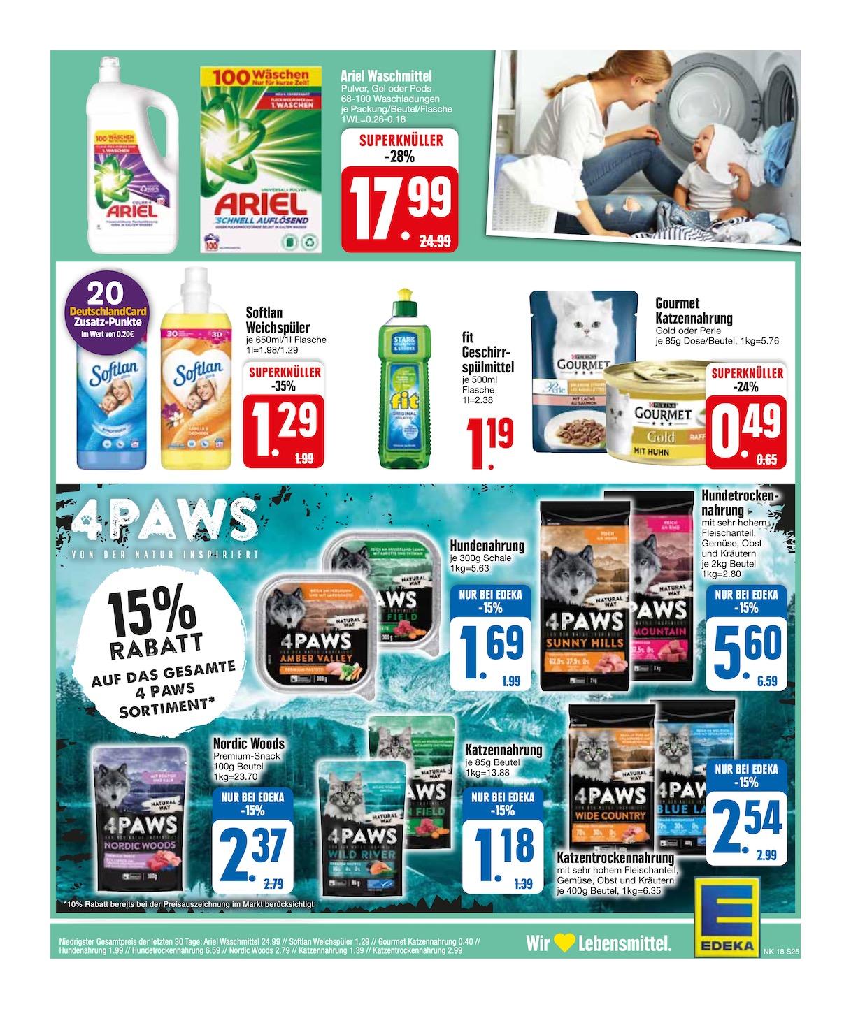 Edeka Prospekt ab Montag - Bayern Süd Seite 25