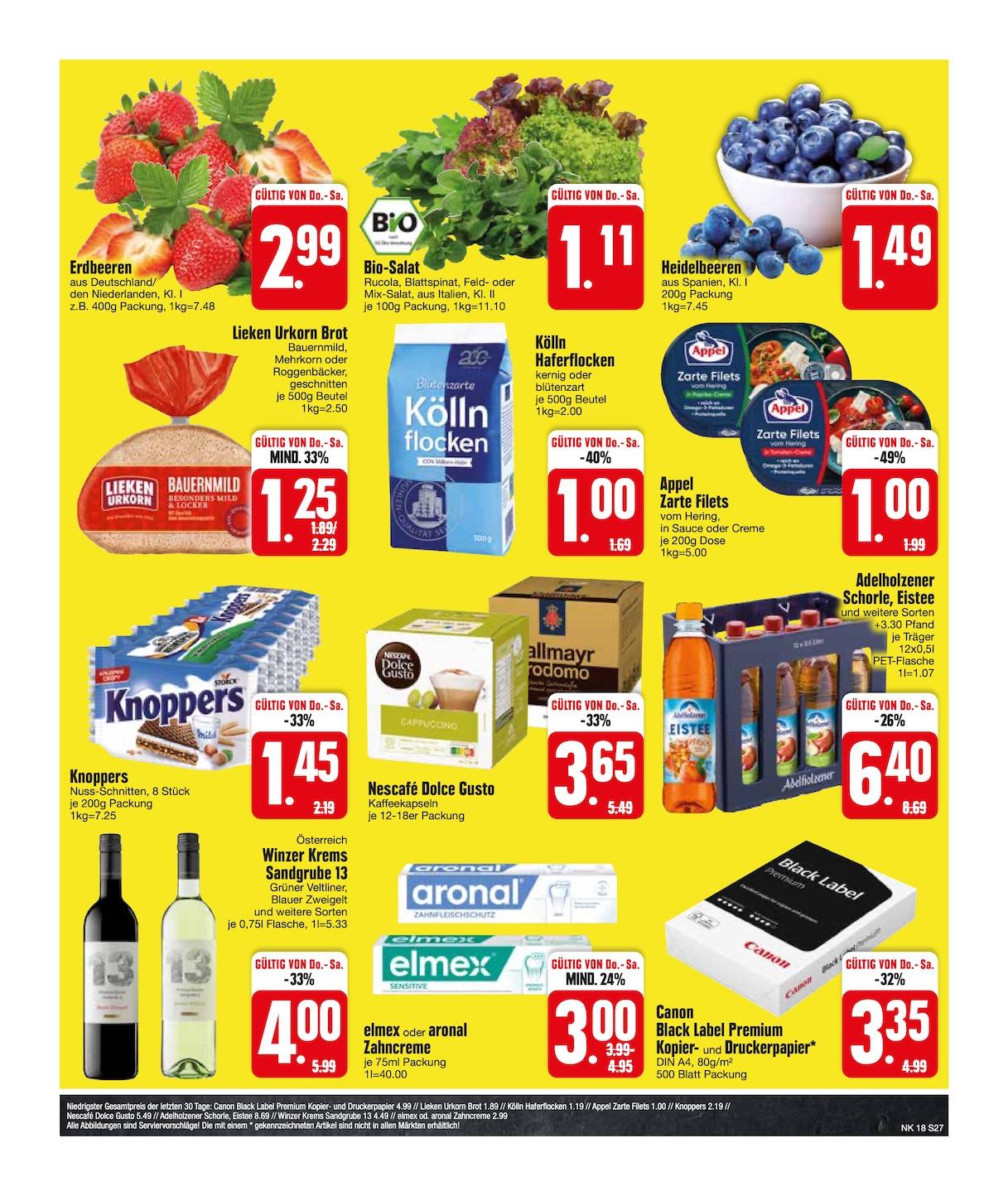 Edeka Prospekt ab Montag - Bayern Süd Seite 27
