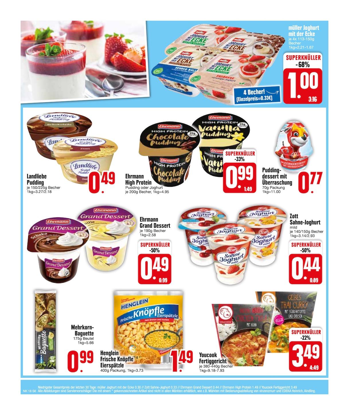 Edeka Prospekt ab Montag - Bayern Süd Seite 6