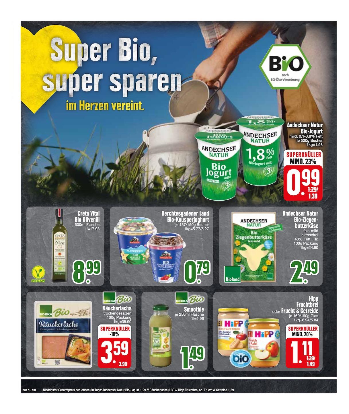 Edeka Prospekt ab Montag - Bayern Süd Seite 8