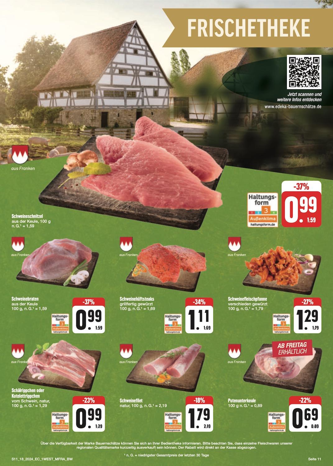 Edeka Prospekt ab Montag - Bayern Nord Seite 11