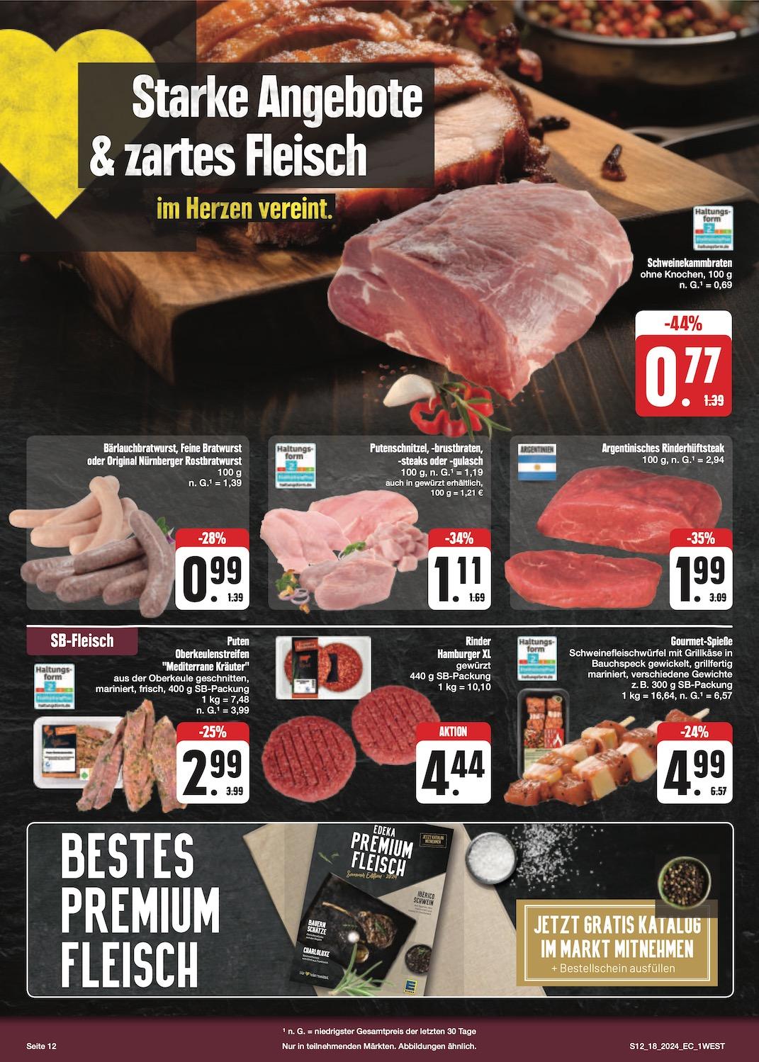 Edeka Prospekt ab Montag - Bayern Nord Seite 12