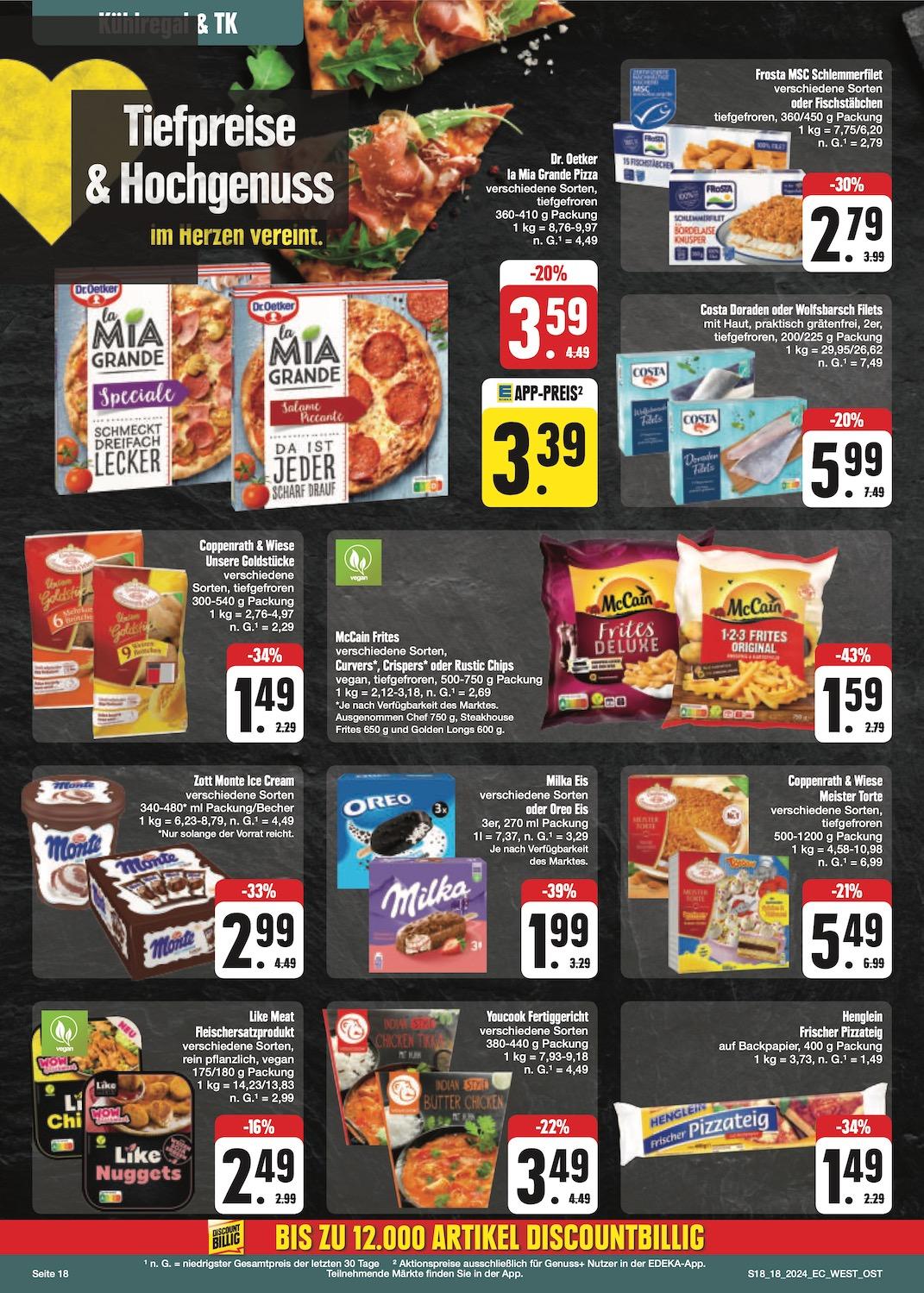 Edeka Prospekt ab Montag - Bayern Nord Seite 18