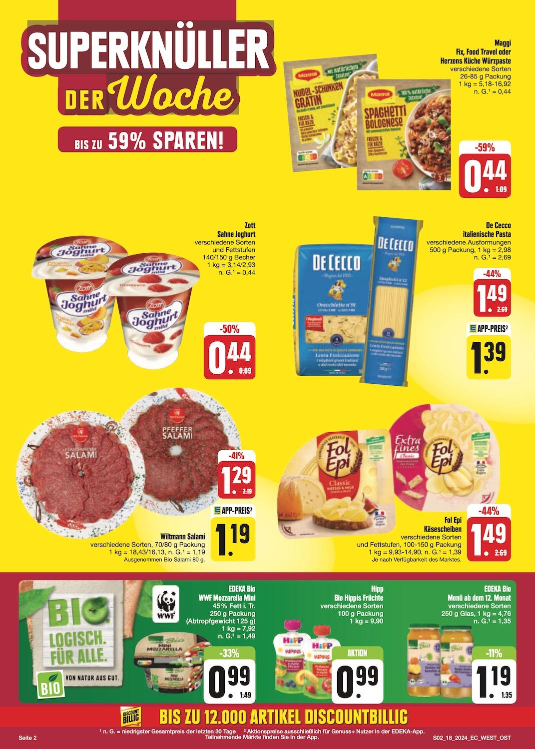 Edeka Prospekt ab Montag - Bayern Nord Seite 2