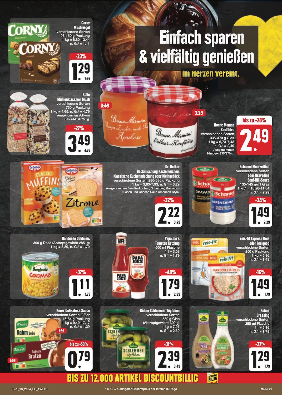 Edeka Prospekt ab Montag - Bayern Nord Seite 21
