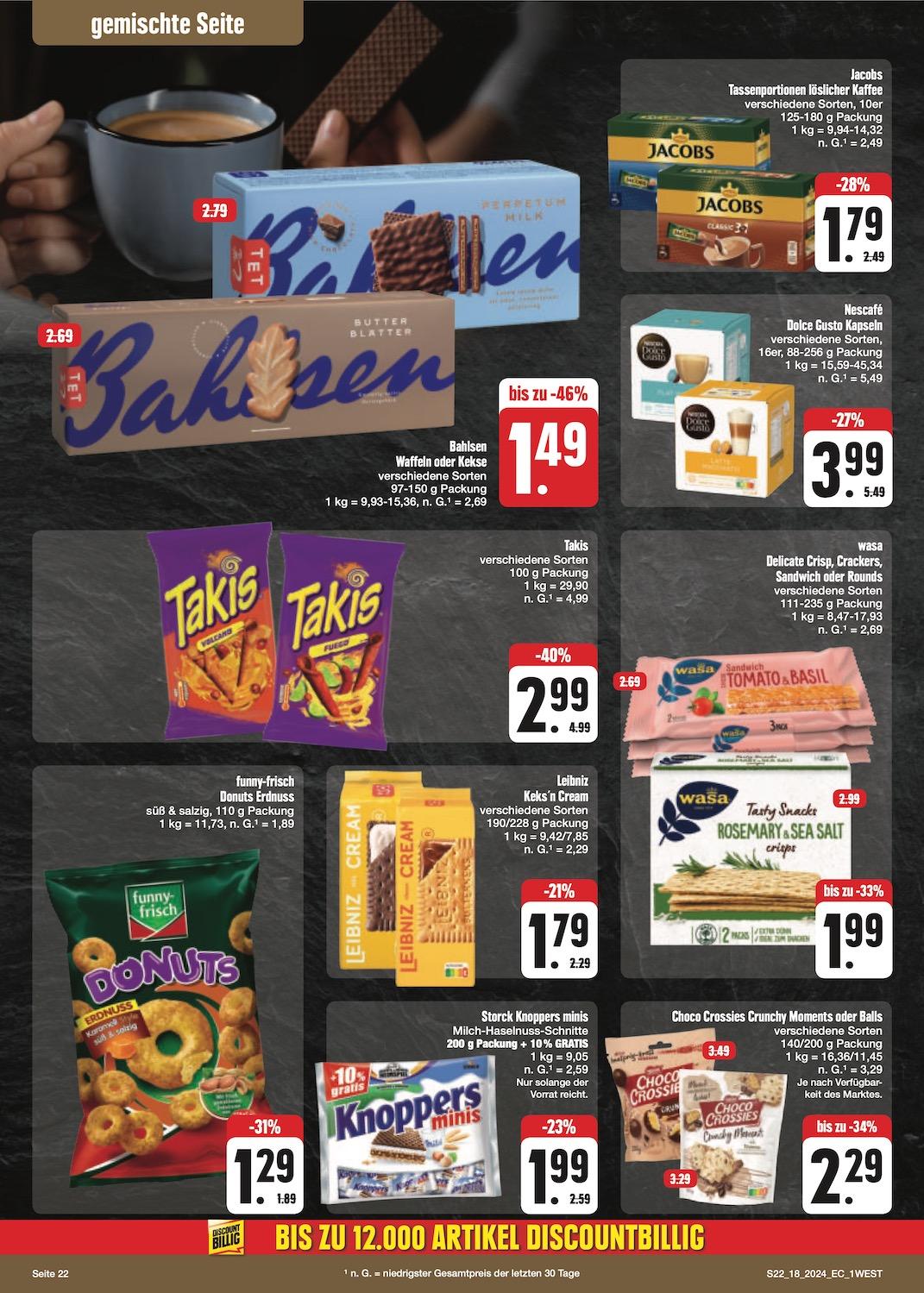 Edeka Prospekt ab Montag - Bayern Nord Seite 22