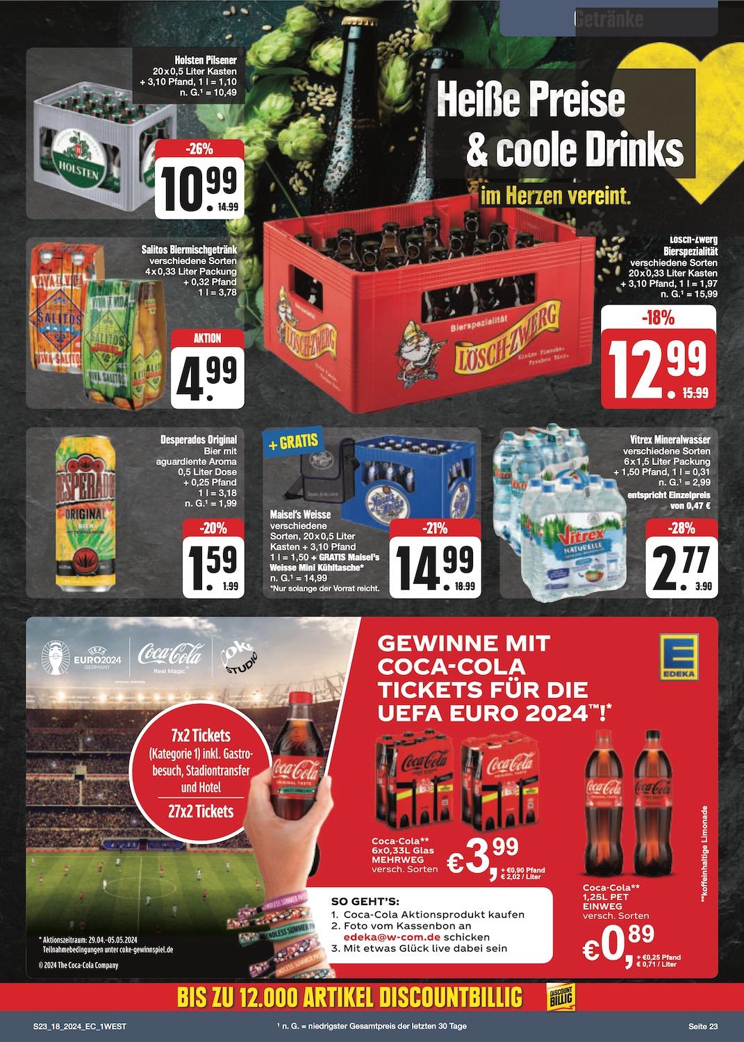 Edeka Prospekt ab Montag - Bayern Nord Seite 23