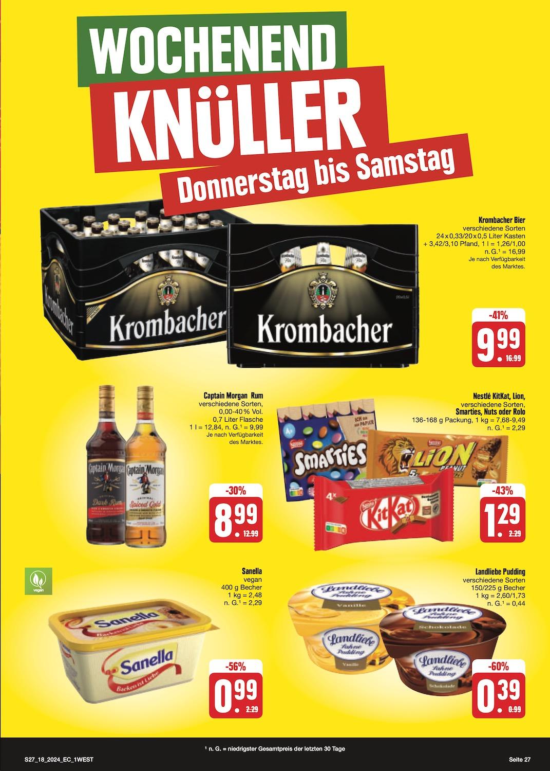 Edeka Prospekt ab Montag - Bayern Nord Seite 27