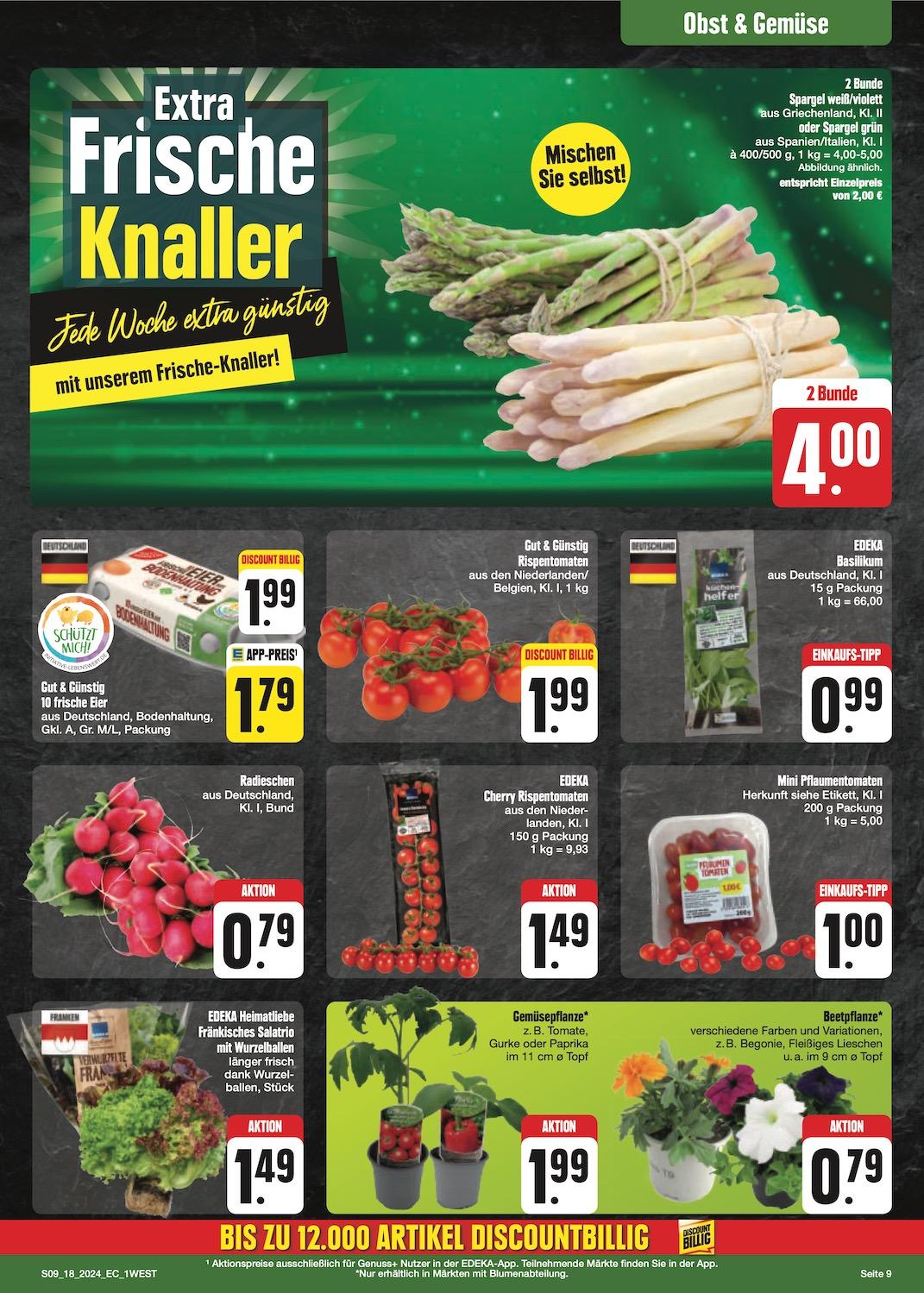 Edeka Prospekt ab Montag - Bayern Nord Seite 9