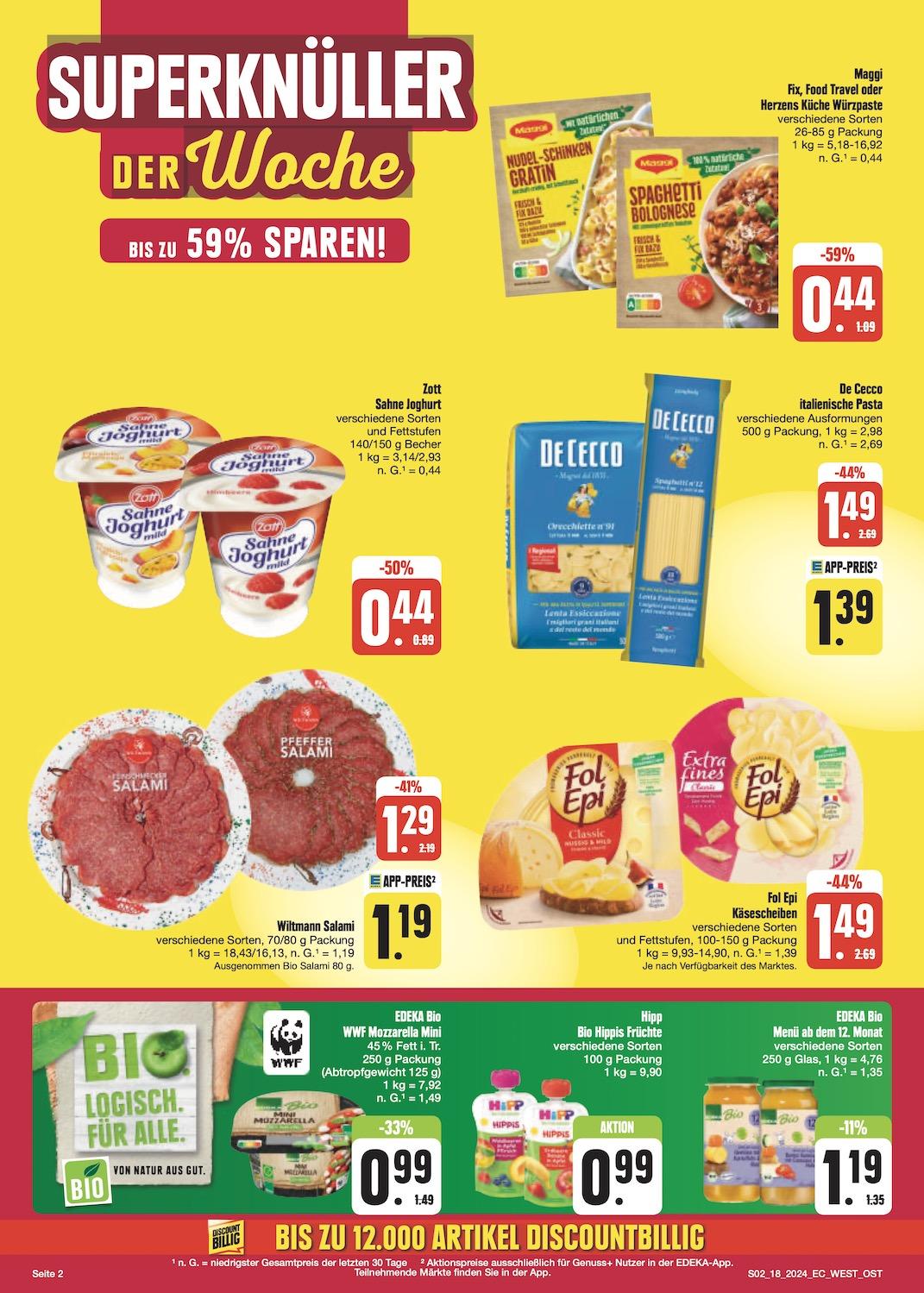 Edeka Prospekt ab Montag - Sachsen Seite 2