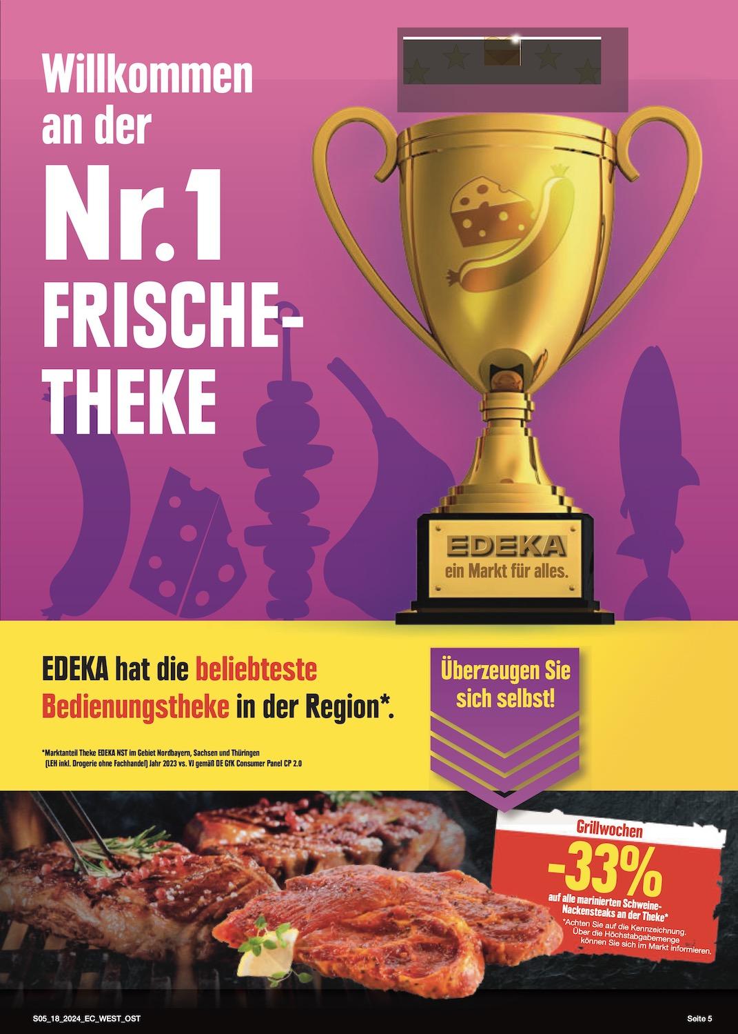 Edeka Prospekt ab Montag - Sachsen Seite 5