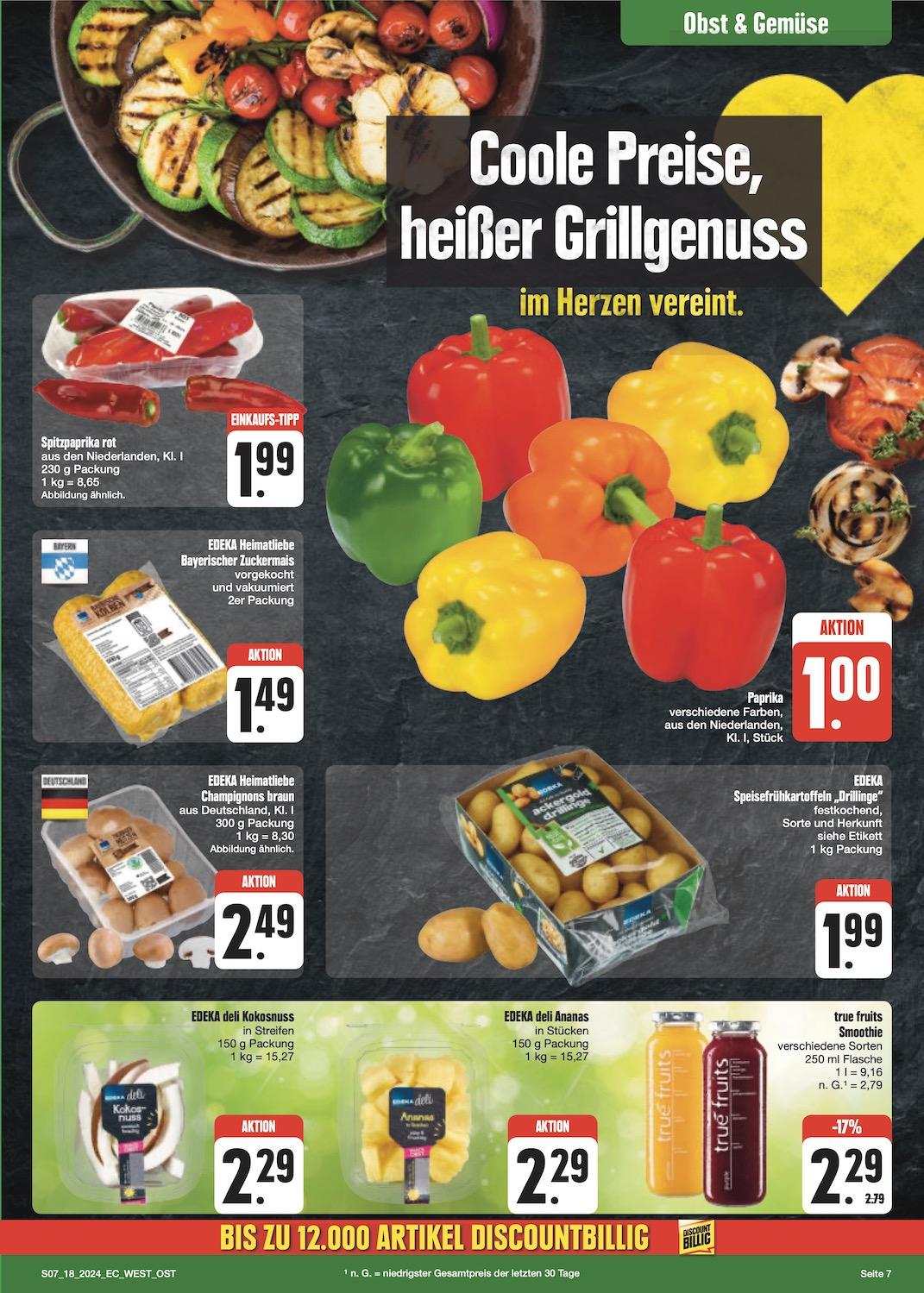Edeka Prospekt ab Montag - Sachsen Seite 7