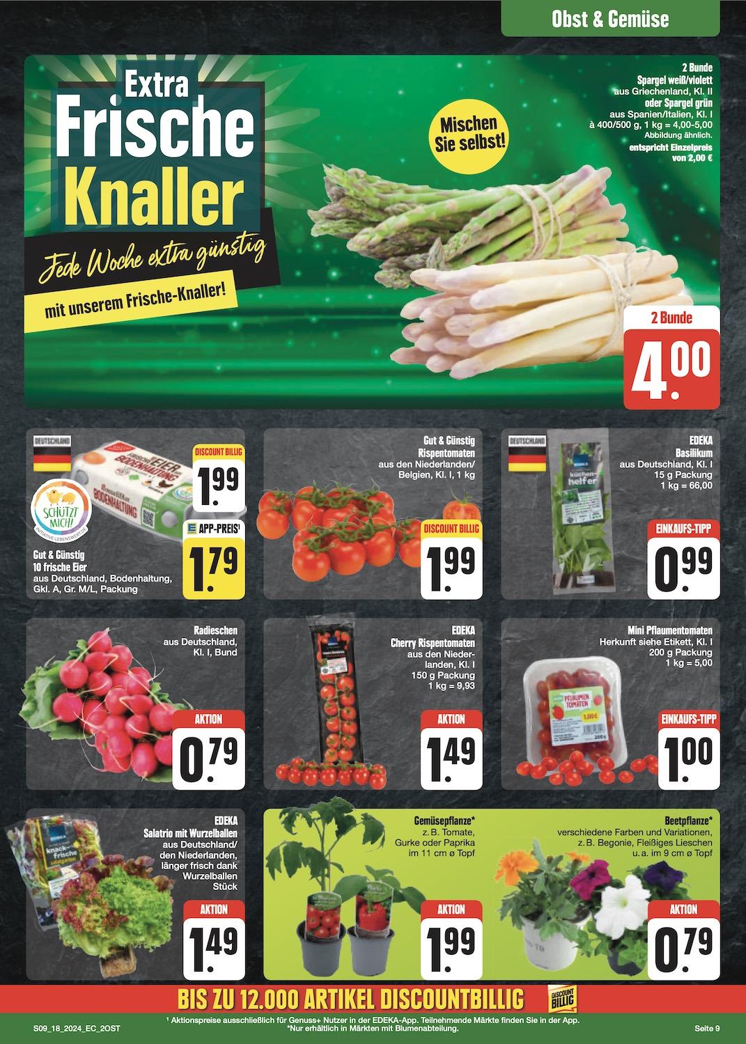 Edeka Prospekt ab Montag - Sachsen Seite 9