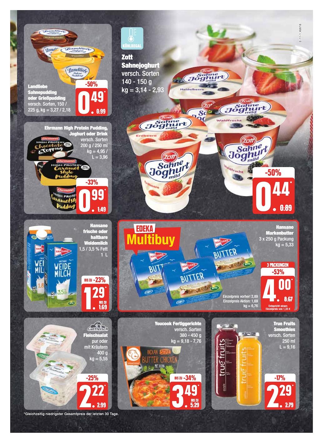 Edeka Prospekt ab Montag - Schleswig - Holstein Seite 11