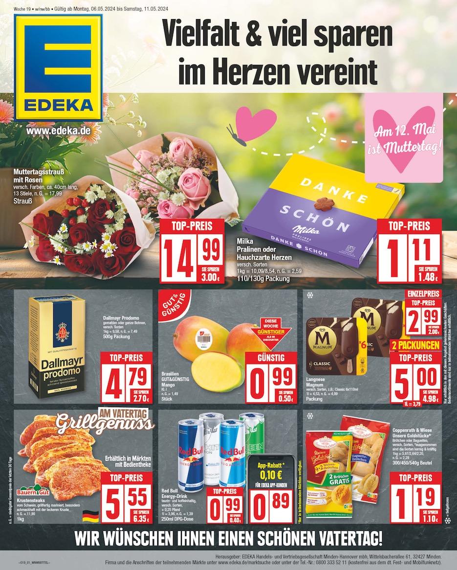 Edeka Prospekt ab Montag - Niedersachsen Seite 1