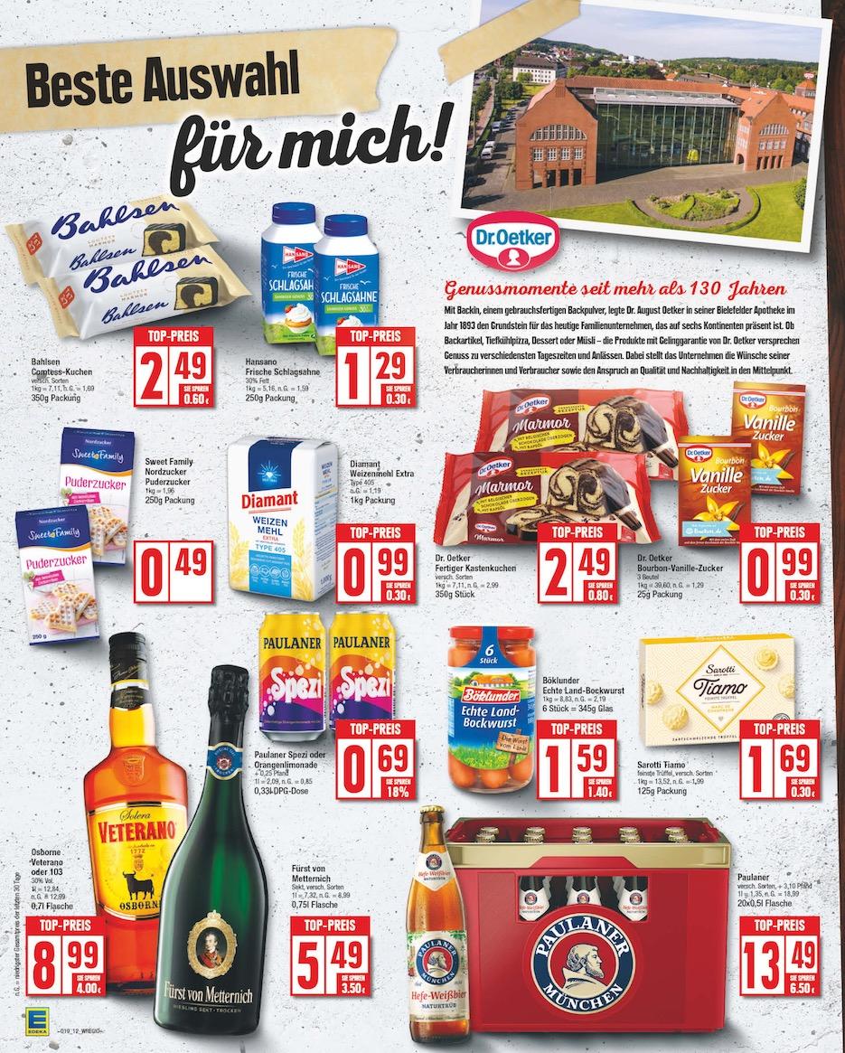 Edeka Prospekt ab Montag - Niedersachsen Seite 12