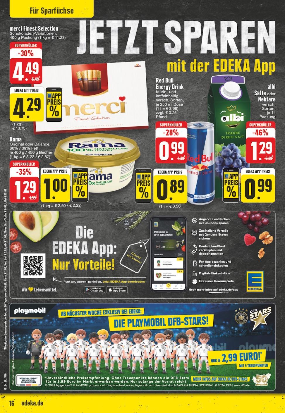 Edeka Prospekt ab Montag - Nordrhein - Westfalen Seite 16