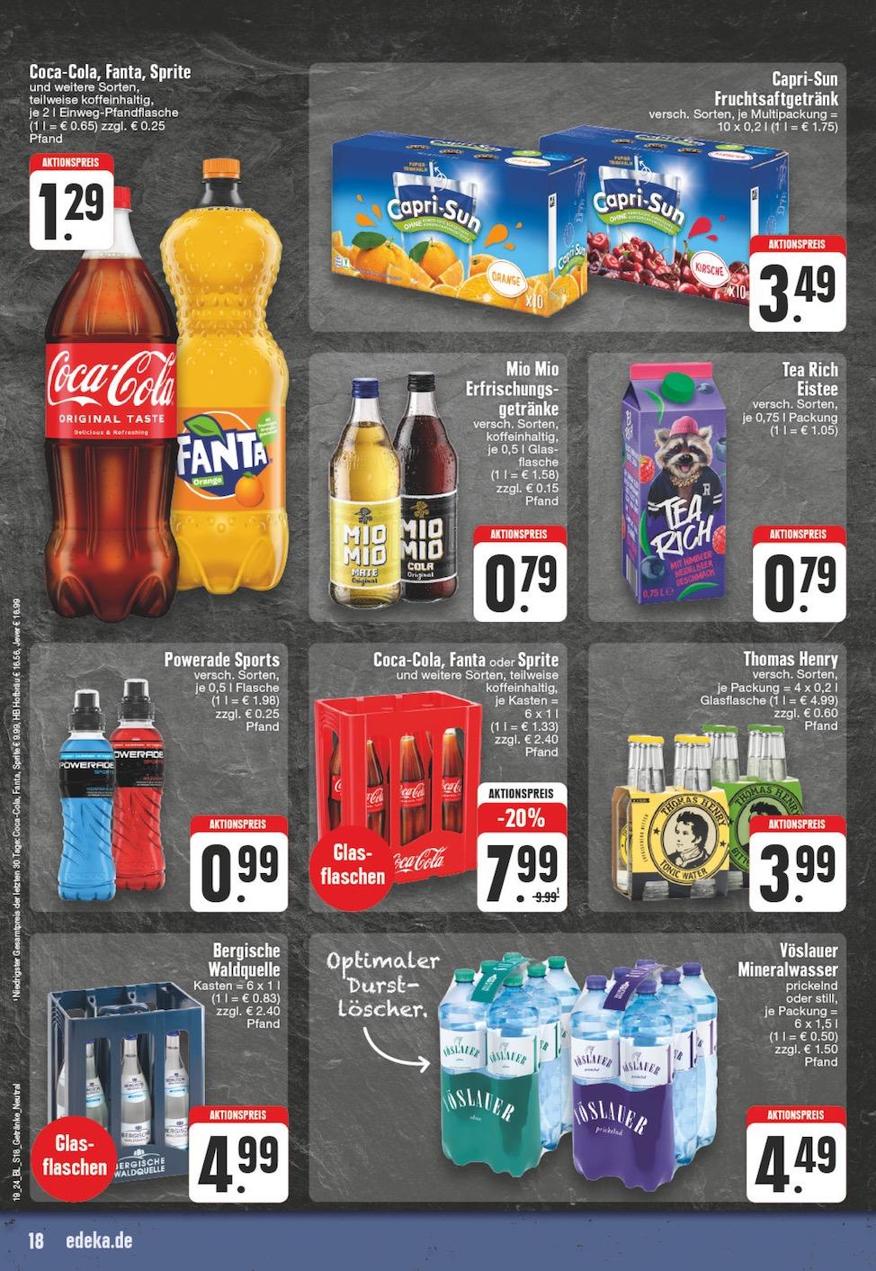 Edeka Prospekt ab Montag - Nordrhein - Westfalen Seite 18
