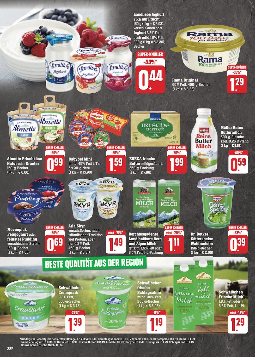 Edeka Prospekt ab Montag - Hessen Seite 22
