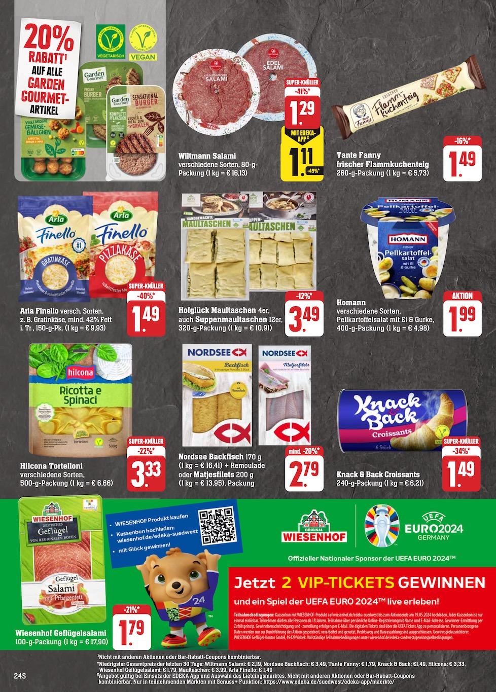 Edeka Prospekt ab Montag - Hessen Seite 24