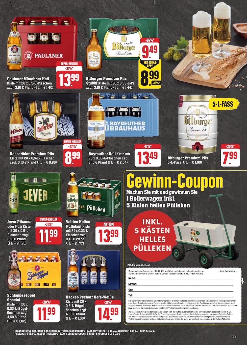 Edeka Prospekt ab Montag - Hessen Seite 29