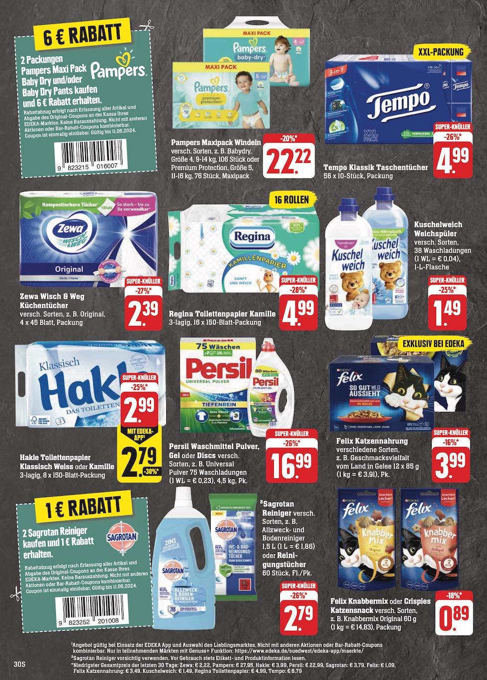 Edeka Prospekt ab Montag - Hessen Seite 30