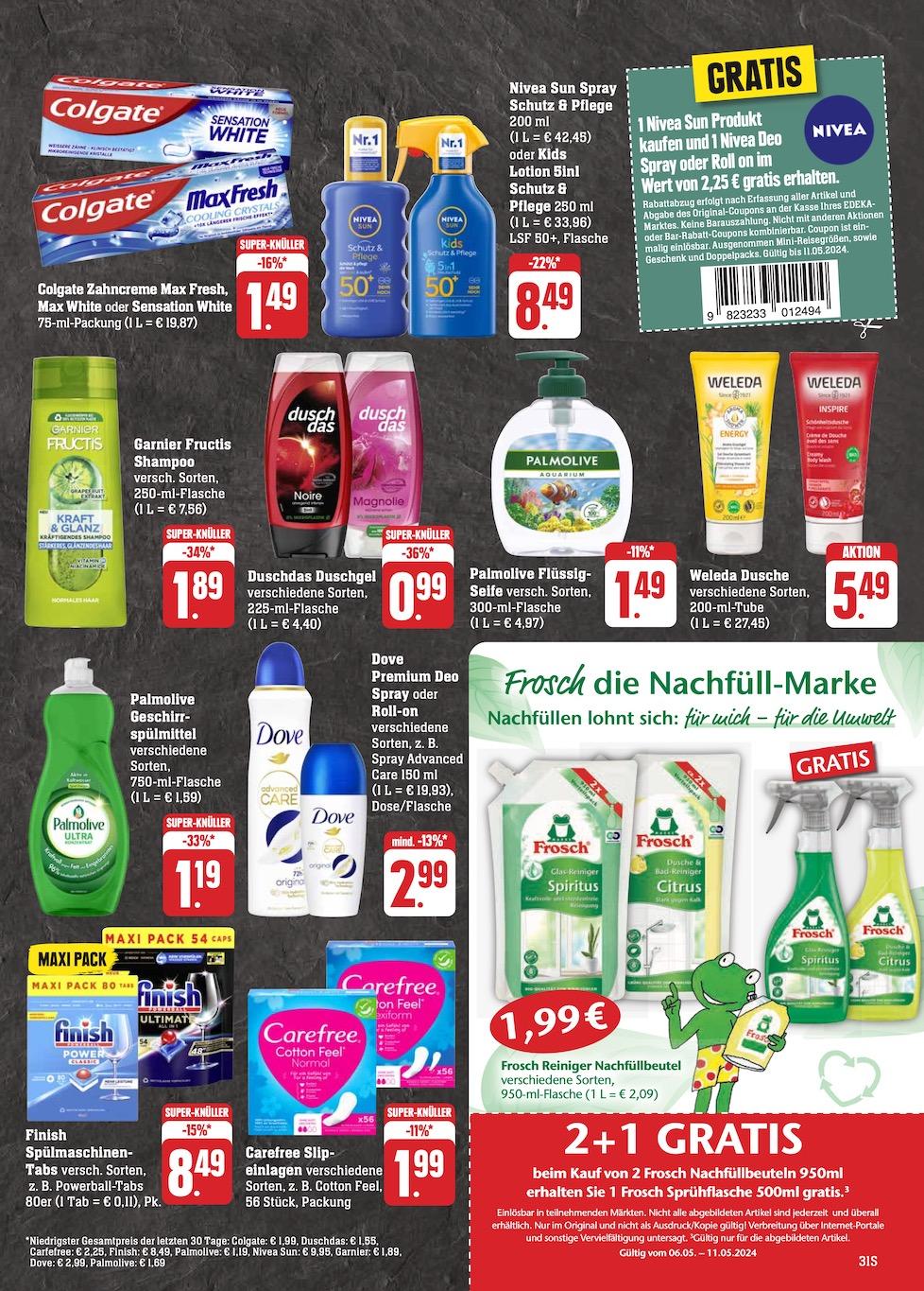 Edeka Prospekt ab Montag - Hessen Seite 31