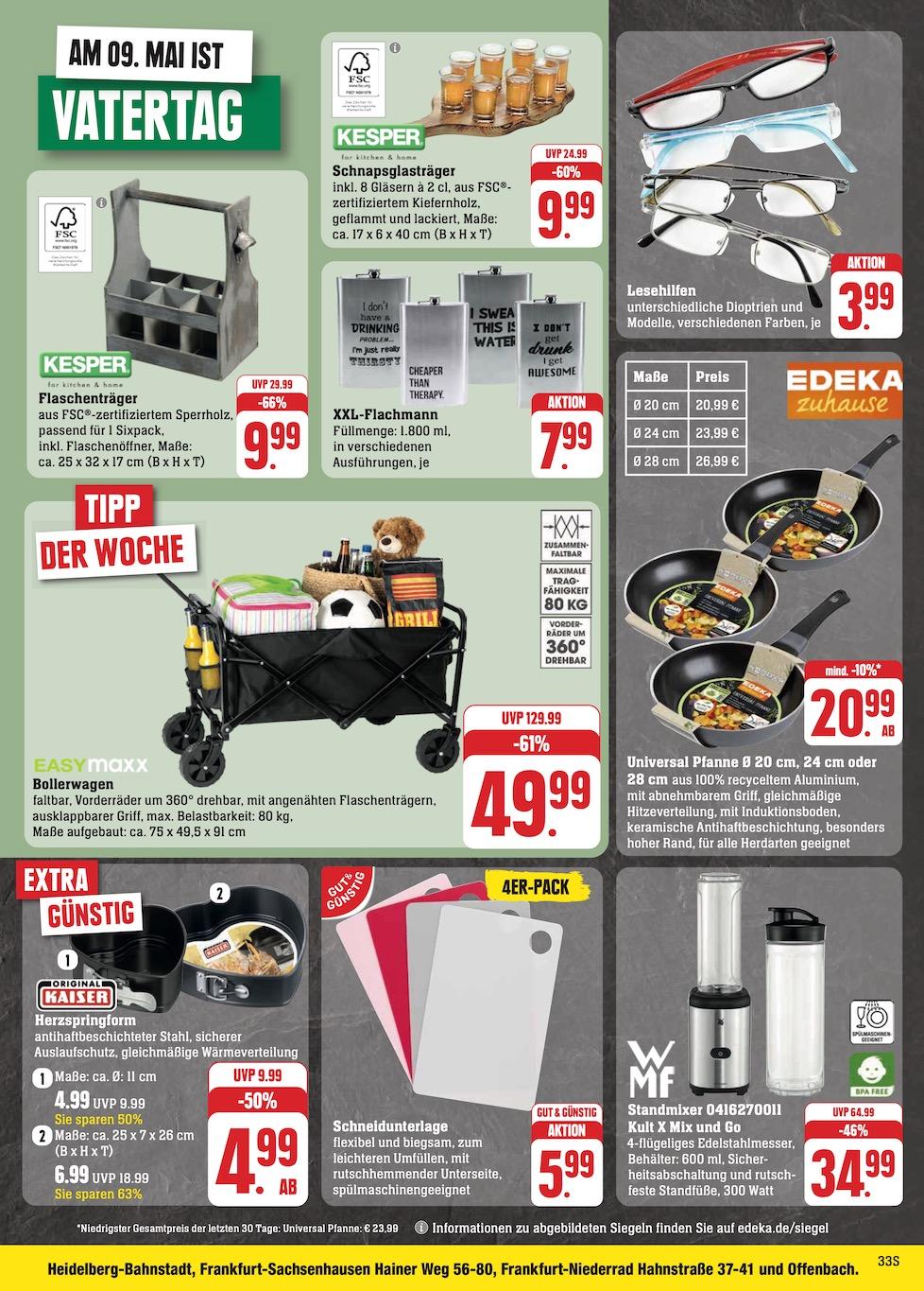 Edeka Prospekt ab Montag - Hessen Seite 33