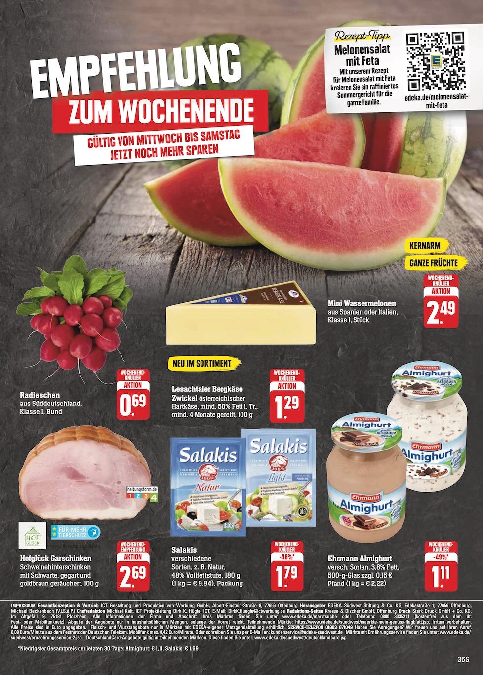 Edeka Prospekt ab Montag - Hessen Seite 35