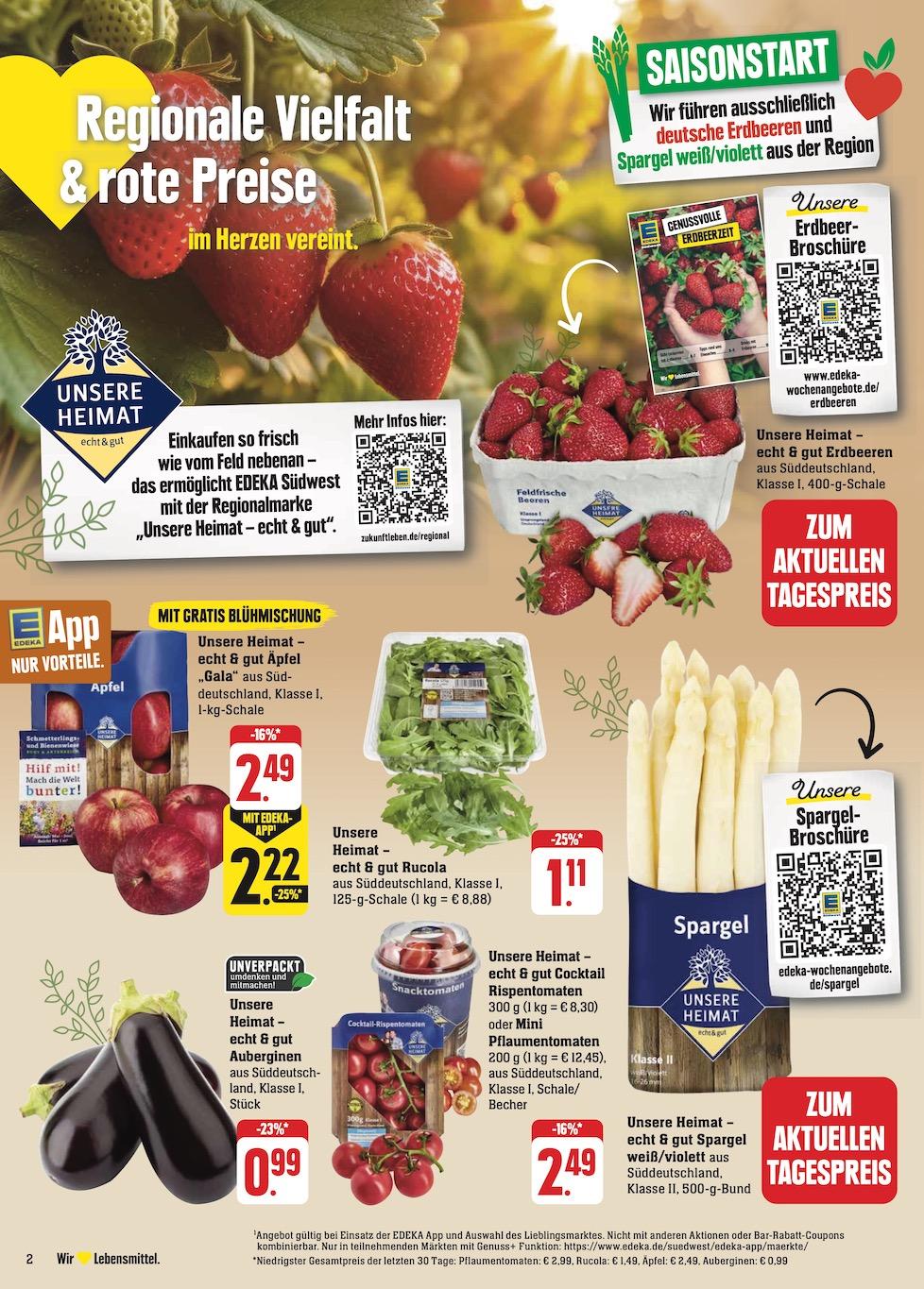Edeka Prospekt ab Montag - Rheinland - Pfalz Seite 2