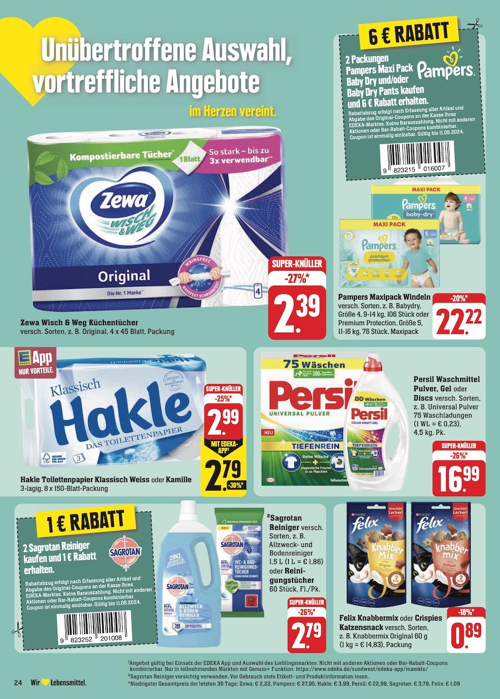 Edeka Prospekt ab Montag - Rheinland - Pfalz Seite 30