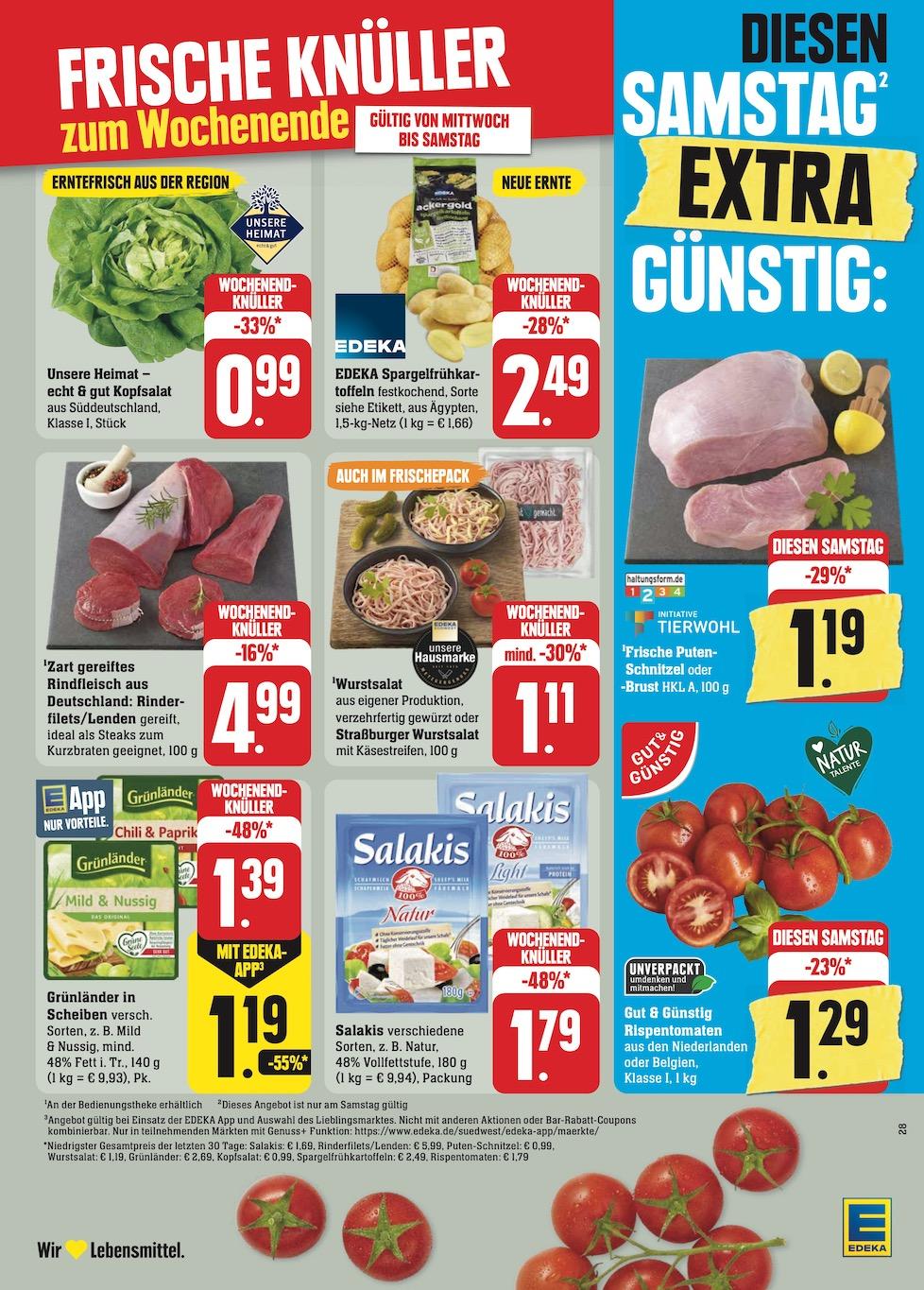Edeka Prospekt ab Montag - Baden - Württemberg Seite 34