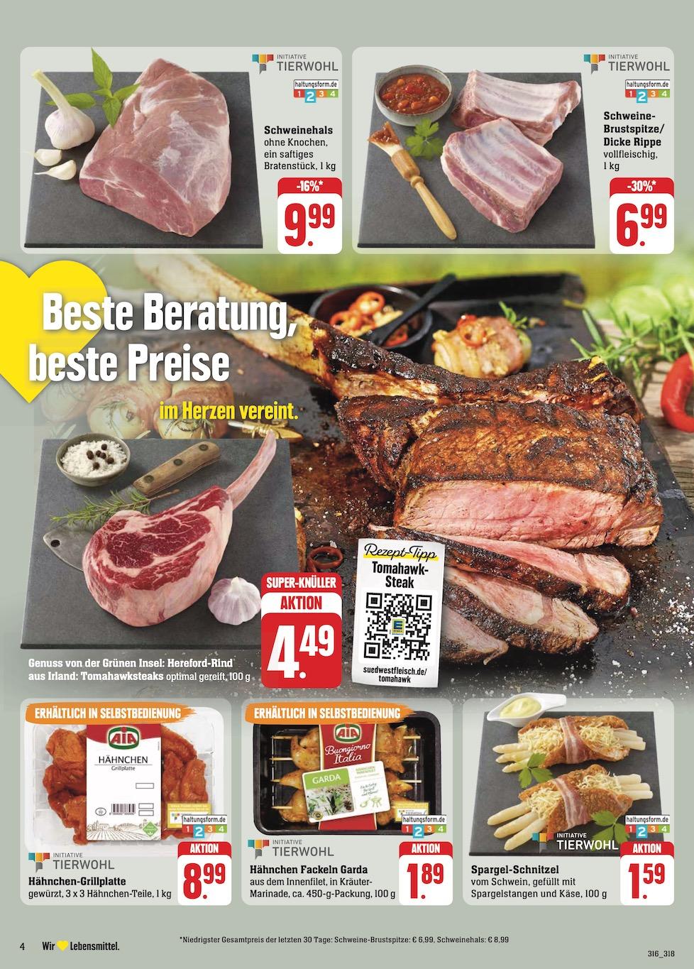 Edeka Prospekt ab Montag - Baden - Württemberg Seite 4