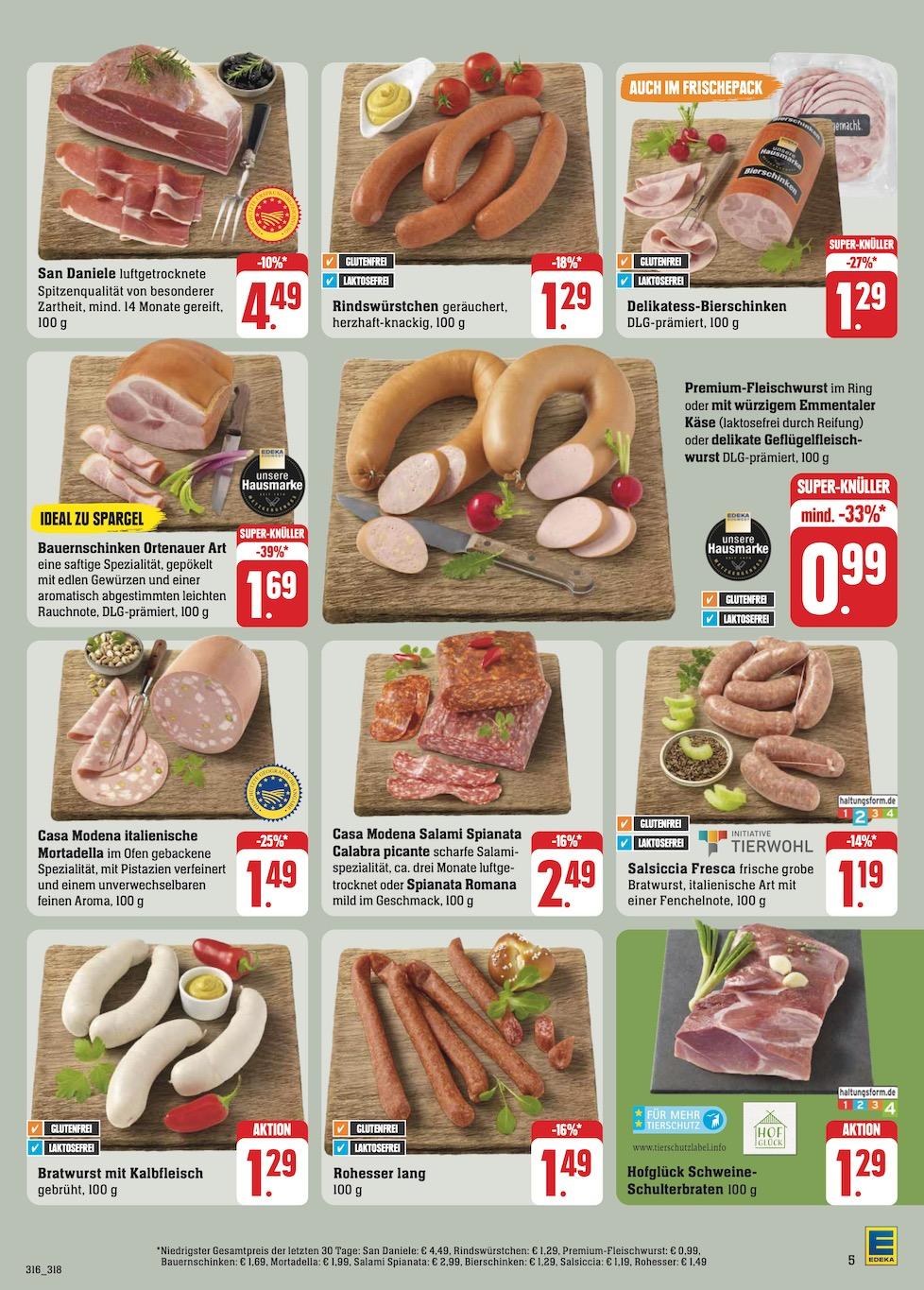Edeka Prospekt ab Montag - Baden - Württemberg Seite 5