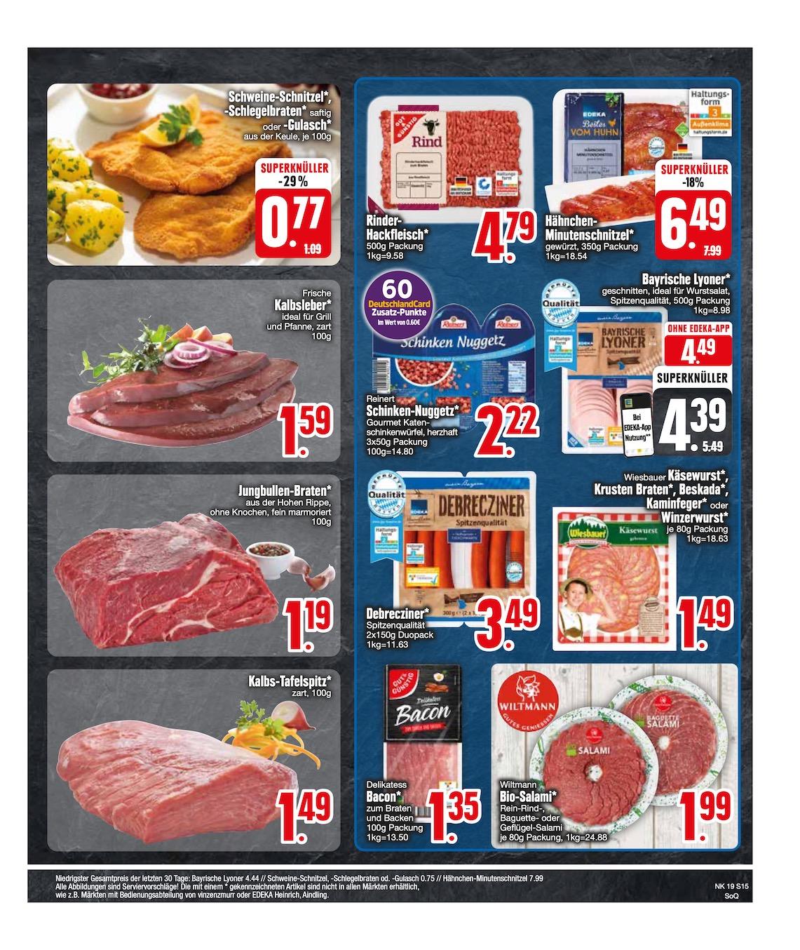 Edeka Prospekt ab Montag - Bayern Süd Seite 17