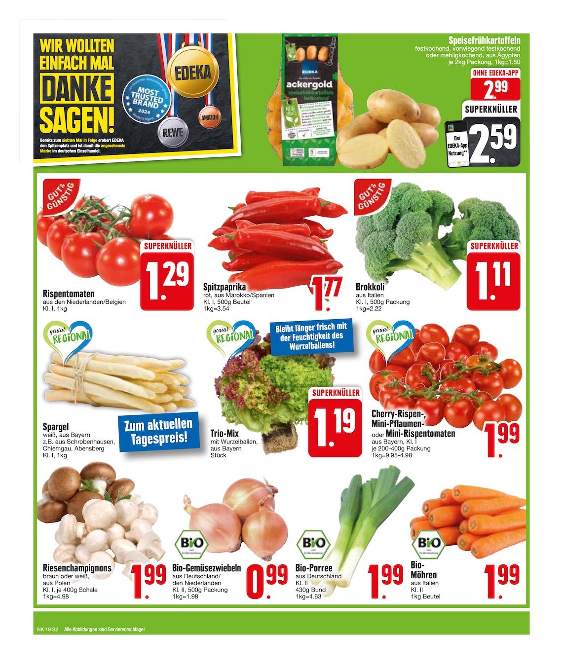 Edeka Prospekt ab Montag - Bayern Süd Seite 4